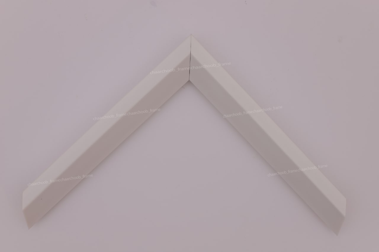 قابسازی چارچوب - قاب پی وی سی PVC کد 208 هرمی دیپ سفید