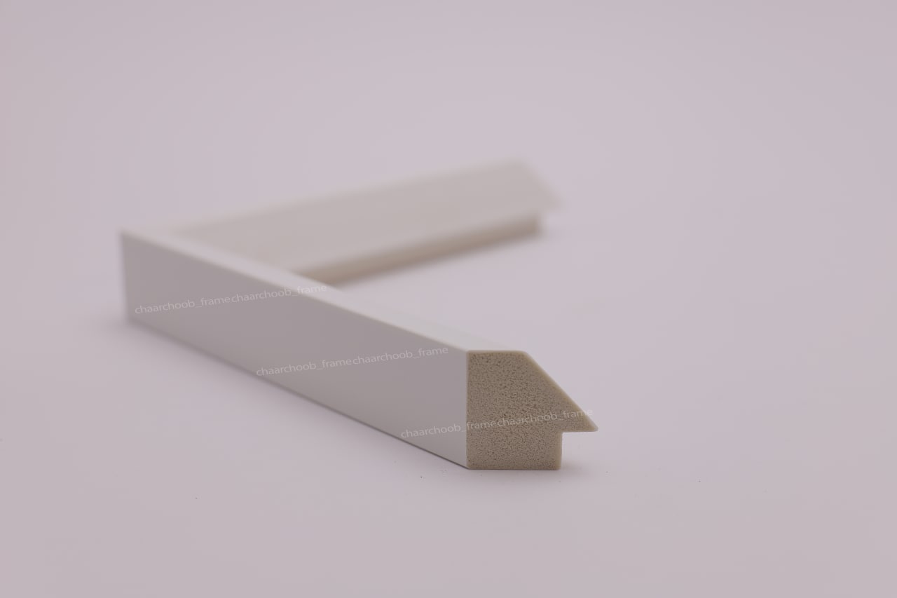 قابسازی چارچوب - قاب پی وی سی PVC کد 208 هرمی دیپ سفید