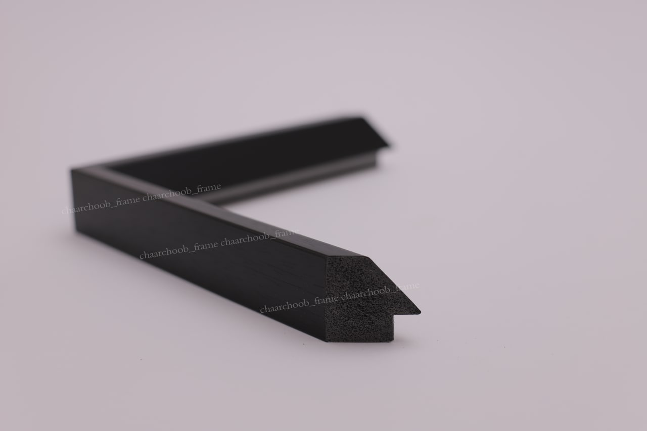 قابسازی چارچوب - قاب پی وی سی PVC کد 208 مشکی