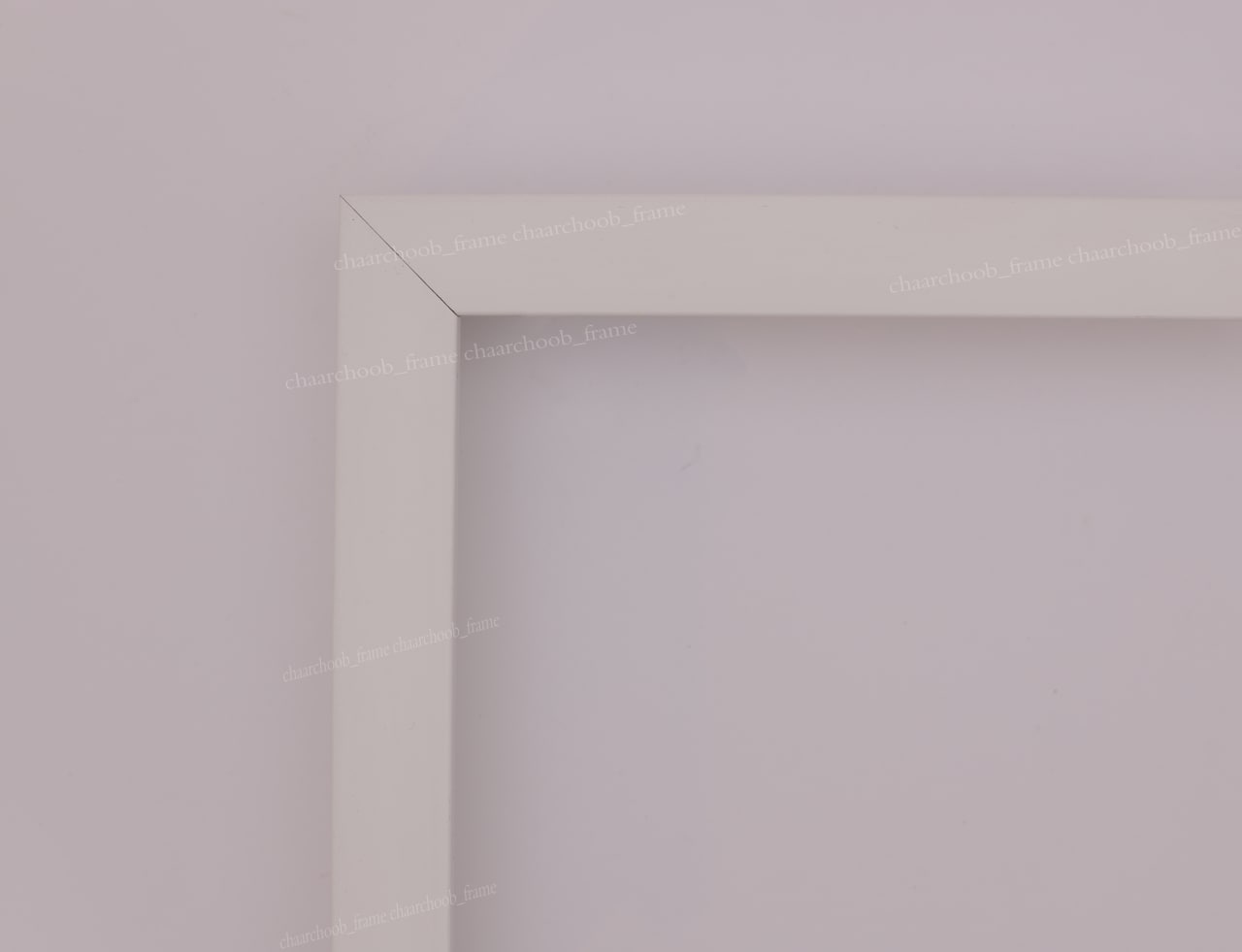 قابسازی چارچوب - قاب پی وی سی PVC کد 325 سفید