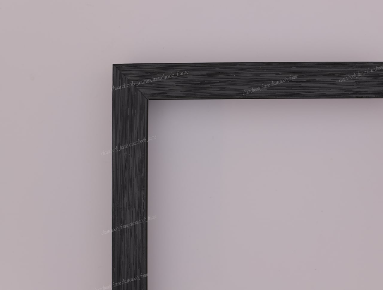 قابسازی چارچوب - قاب پی وی سی PVC کد 325 مشکی