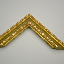 قاب پی وی سی کد ۲۲۷ نگین دار طلایی
