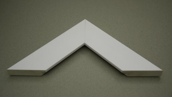 قابسازی چارچوب - قاب پی وی سی PVC کد 507 تخت سفید