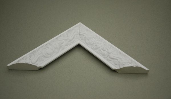 قابسازی چارچوب - قاب پی وی سی PVC کد 531 گل دار روگرد سفید