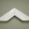 قابسازی چارچوب - قاب پی وی سی PVC کد 807 شیب دار سفید